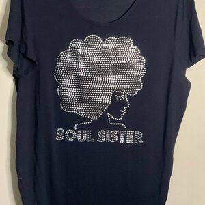 Ashro Black Soul Sister Tee